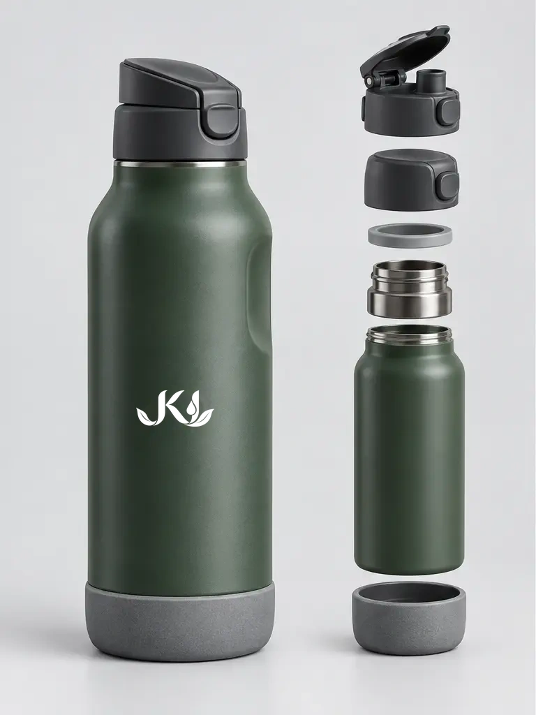 MORA 600 assembled bottle and component breakdown